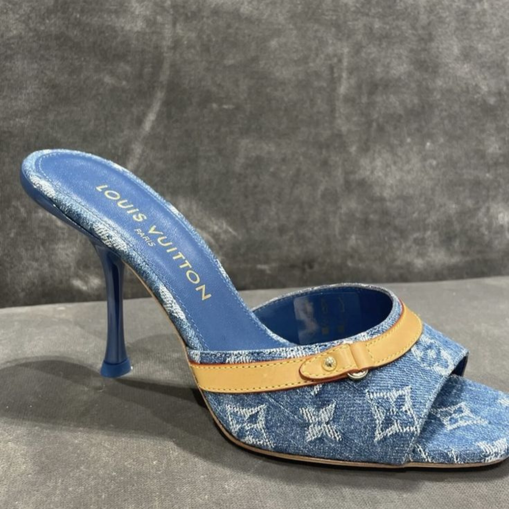 LV Slipper Heels